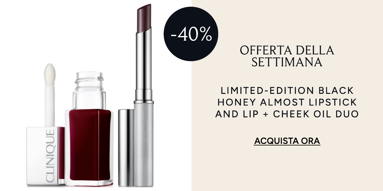 Clinique Limited-Edition Black Honey Almost Lipstick and Lip + Cheek Oil Duo