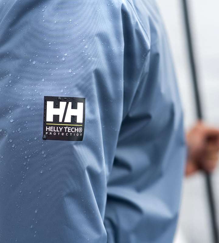 Helly Hansen Logo on a Jacket Sleeve