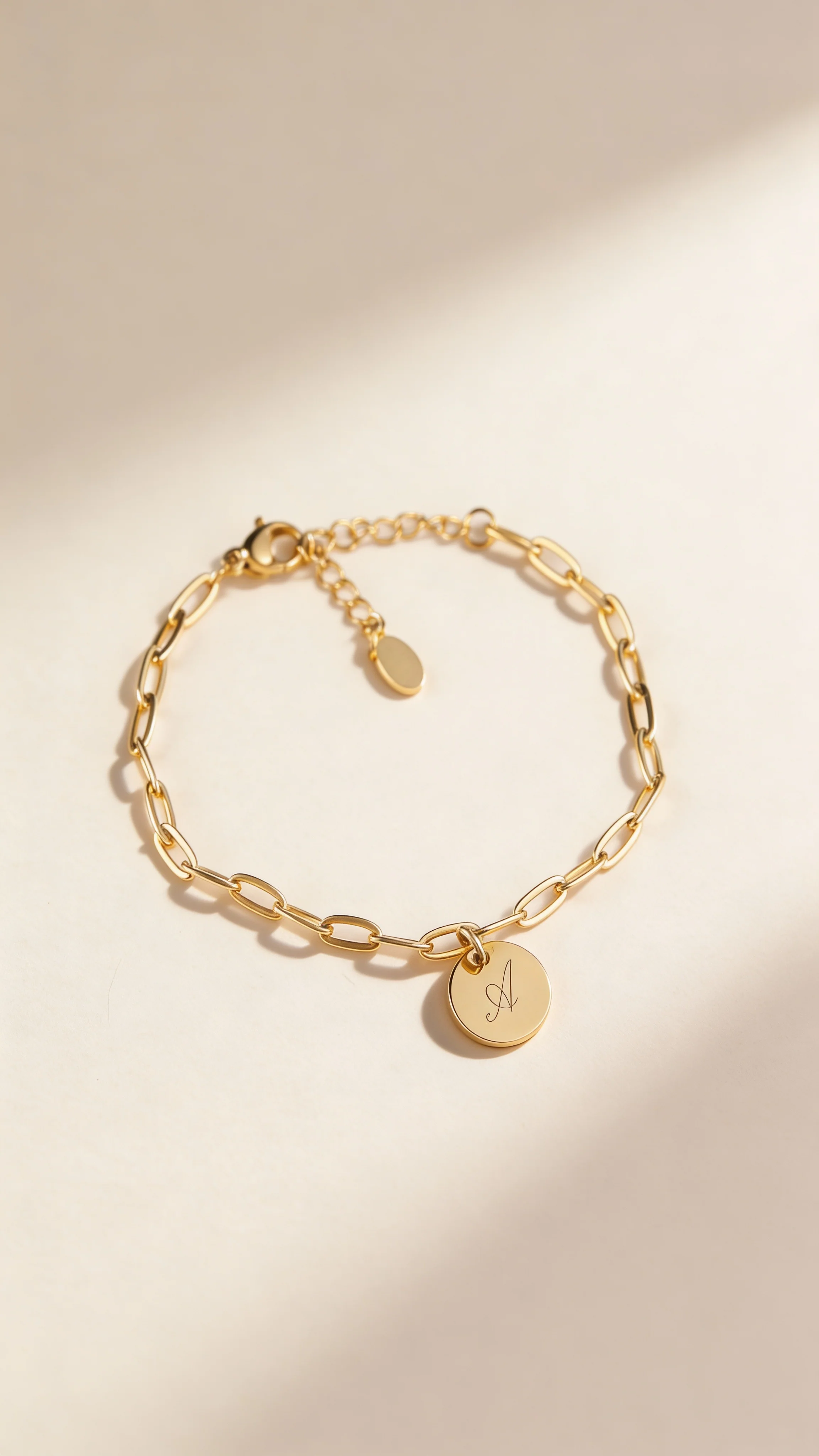 Bracciale Link Personalizzato Iniziale - Infants