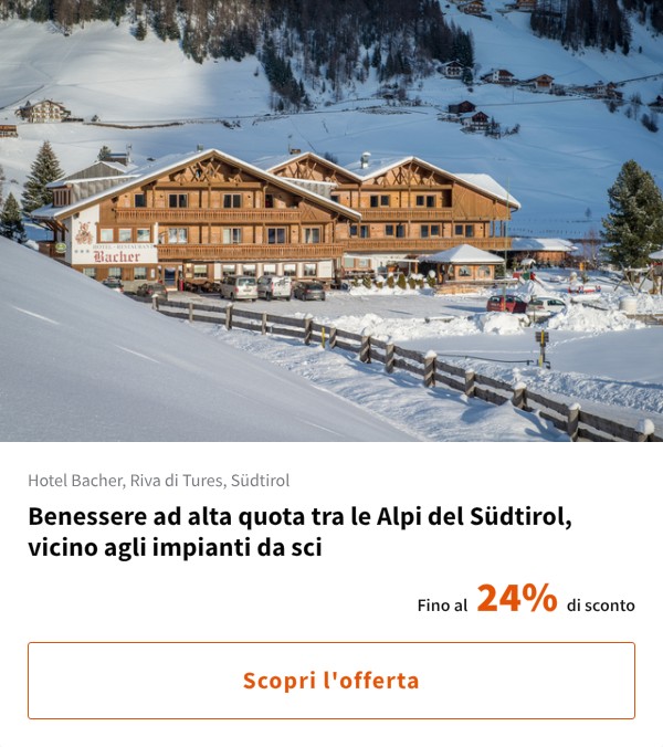Benessere ad alta quota tra le Alpi del Südtirol, vicino agli impianti da sci
