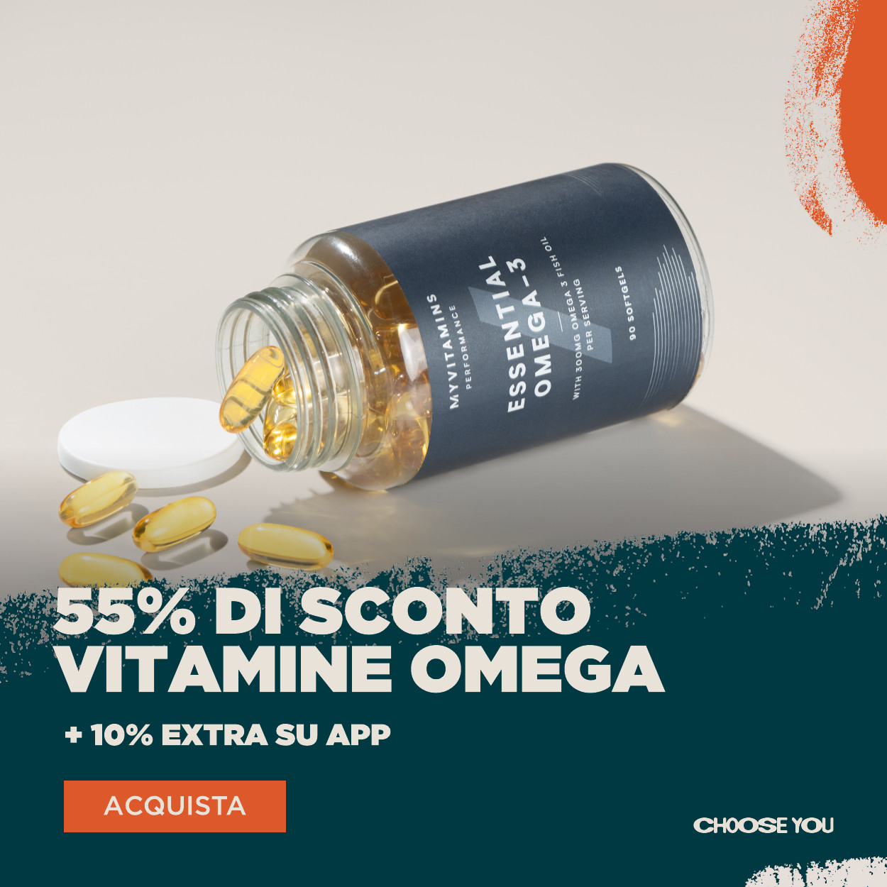 55% vitamine omega