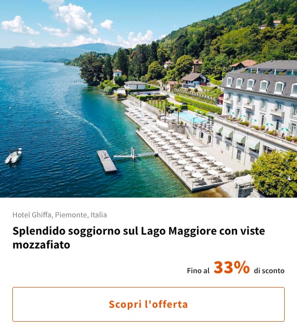 Splendido soggiorno sul Lago Maggiore con viste mozzafiato