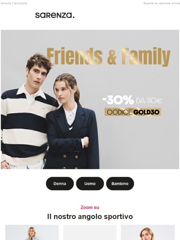 Codice GOLD30 : ultime ore  📢