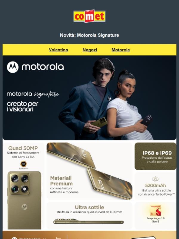 Novità | Motorola Signature 📱