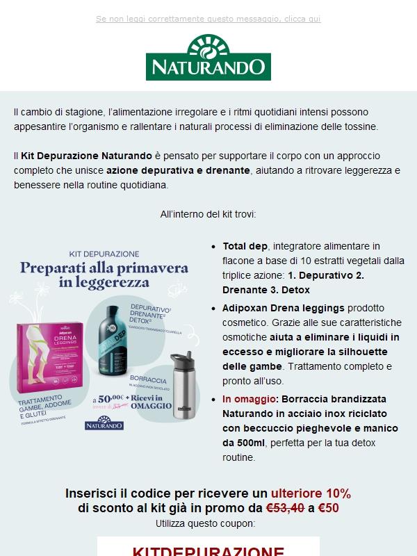 Preparati alla primavera in leggerezza con il Kit depurazione 💧🌷