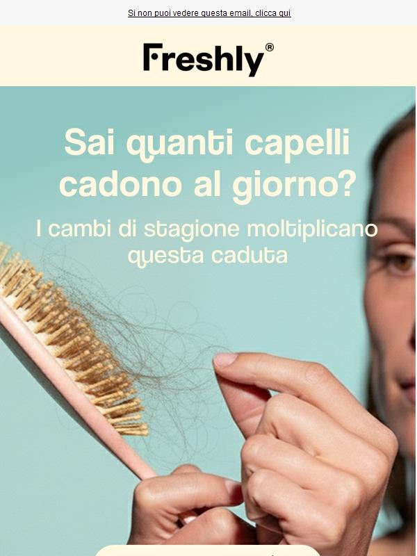 Caduta dei capelli, fino a che punto è normale?