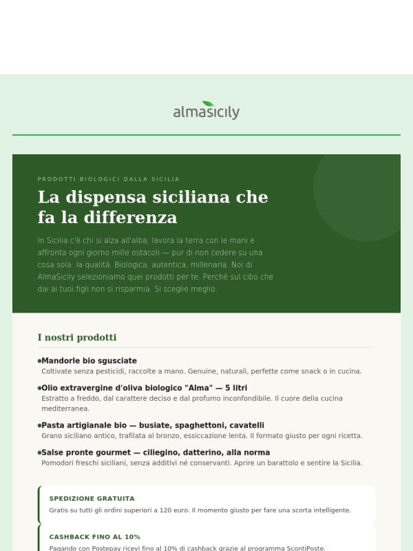 La dispensa siciliana che fa la differenza