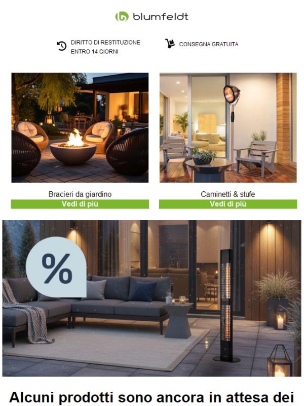 Forse ti è sfuggita: la nostra svendita con sconti fino al 50% è in corso!