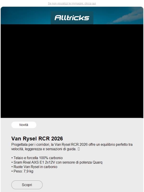 Scopri il nuovo Van Rysel RCR 2026 !