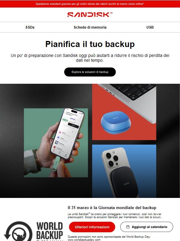 Scopri come pianificare il backup 3-2-1
