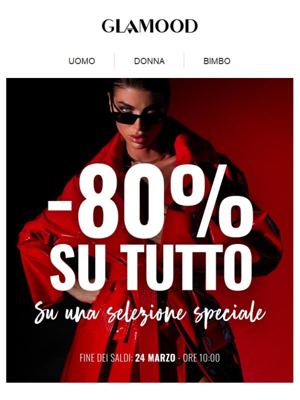 Fuori Tutto: TUTTO al -80%!