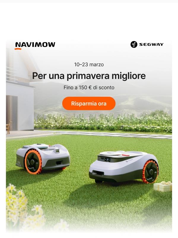 I saldi di primavera sono iniziati