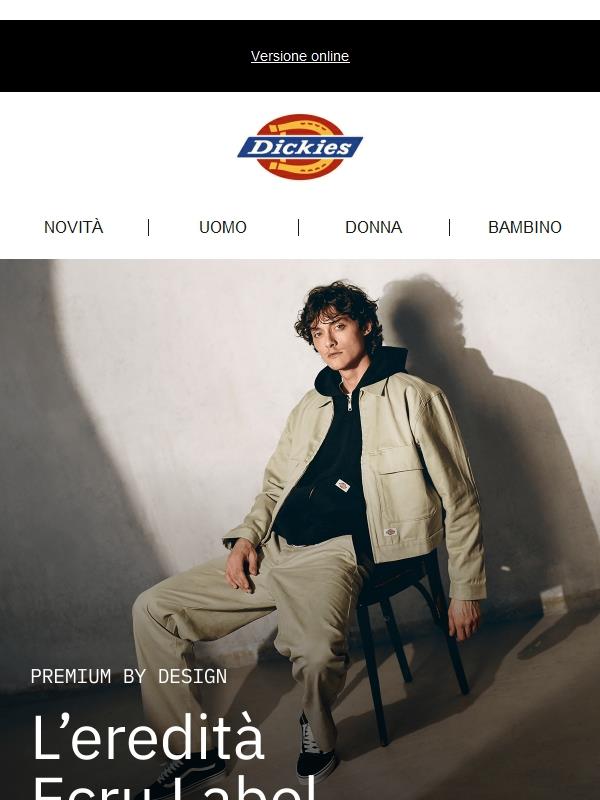 Scopri Ecru Label: la capsule premium di Dickies