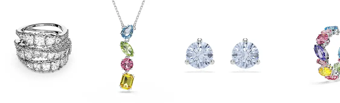Selezione di gioielli Swarovski