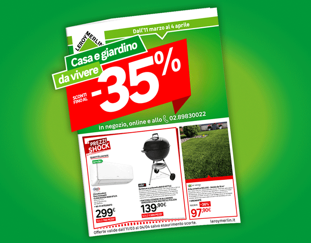 Casa e giardino da vivere sconti fino al -35%