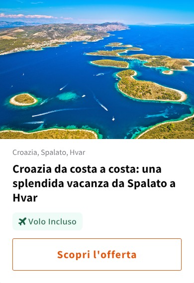 Croazia da costa a costa: una splendida vacanza da Spalato a Hvar