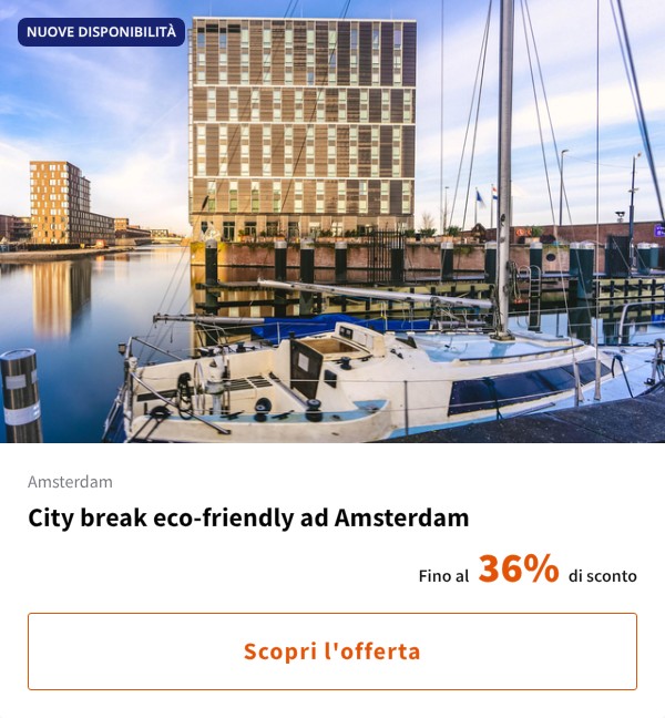 City break eco-friendly ad Amsterdam
