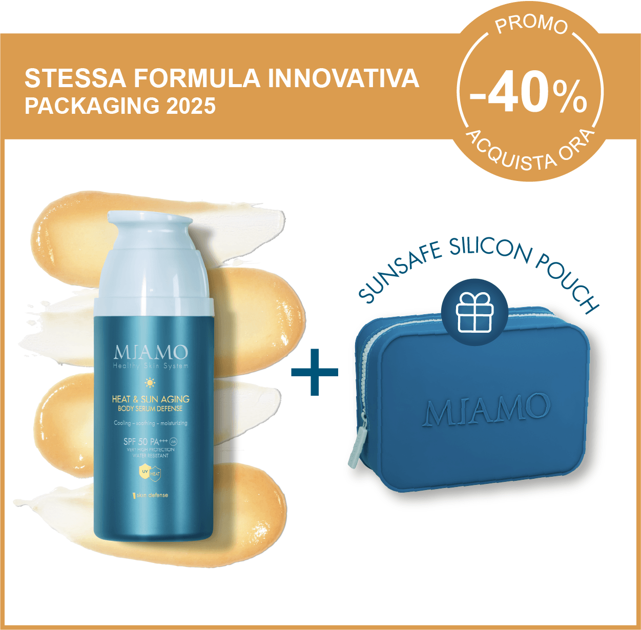 HEAT & SUN AGING BODY SERUM DEFENSE (packaging 2025) silver