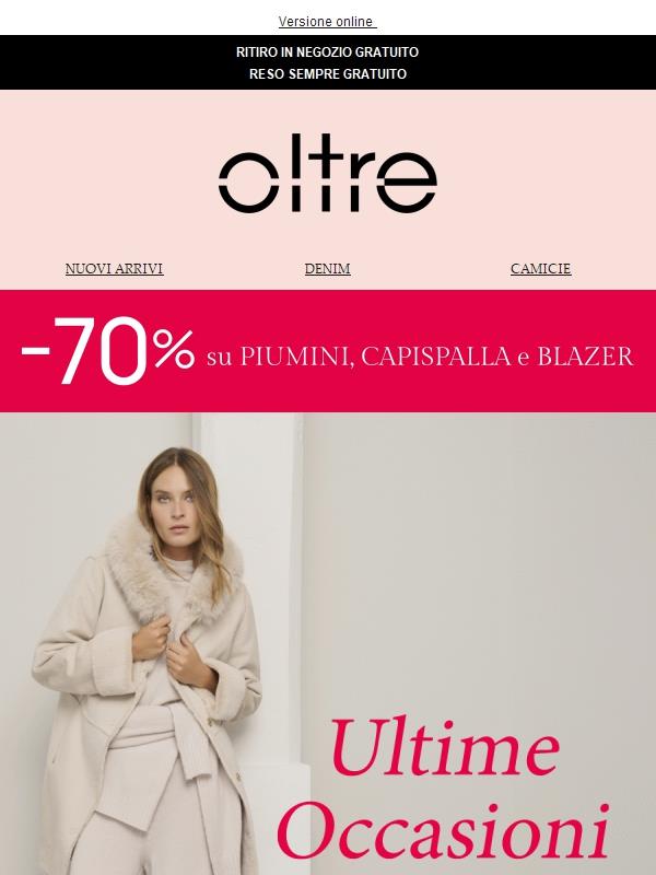 Ultime occasioni | Fino al -70%
