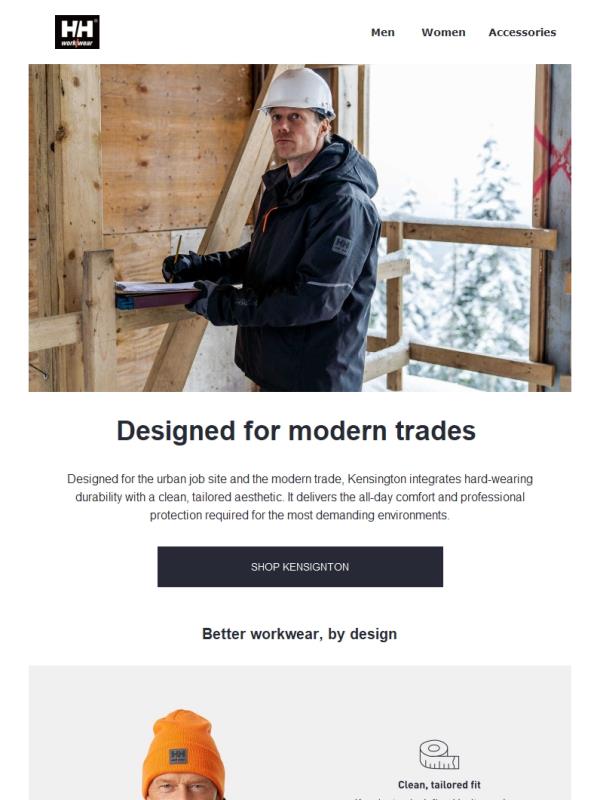 Time for better workwear?