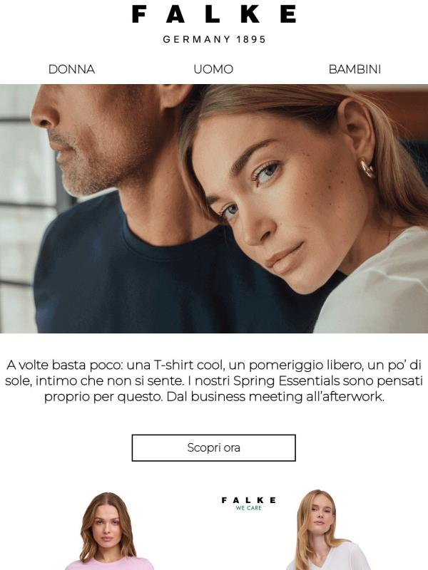 Essenziali per le miti giornate di primavera