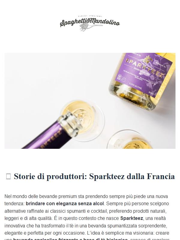 ✨ Storie di produttori: Sparkteez dalla Francia