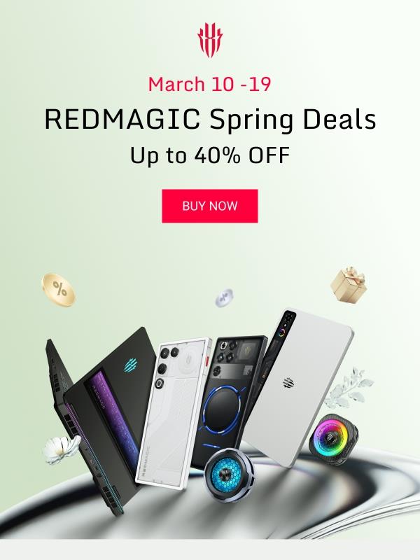 🌸REDMAGIC Spring Deals — Save up to 40%