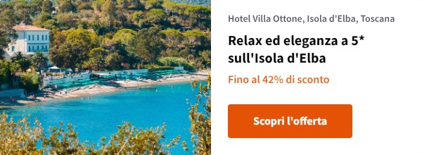 Relax ed eleganza a 5* sull'Isola d'Elba