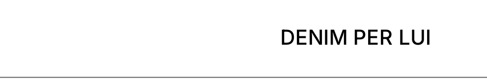 Denim per lui