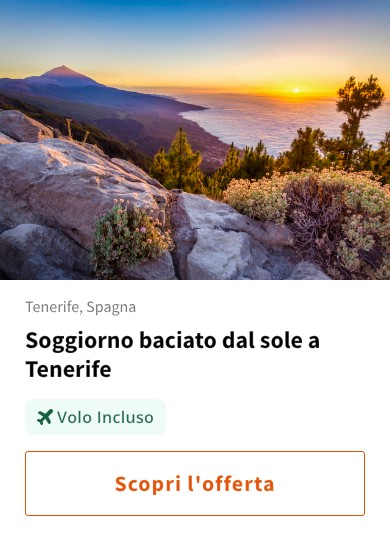 Soggiorno baciato dal sole a Tenerife
