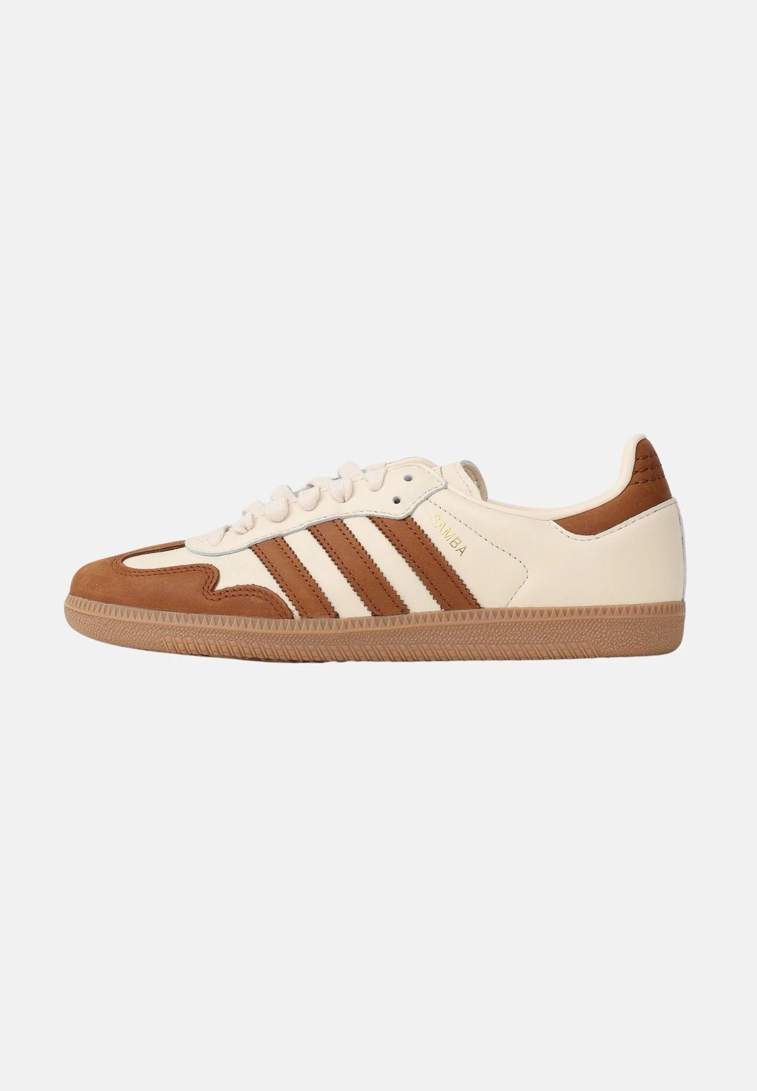Image of ADIDAS ORIGINALS Sneakers SAMBA OG panna e cuoio per uomo e donna