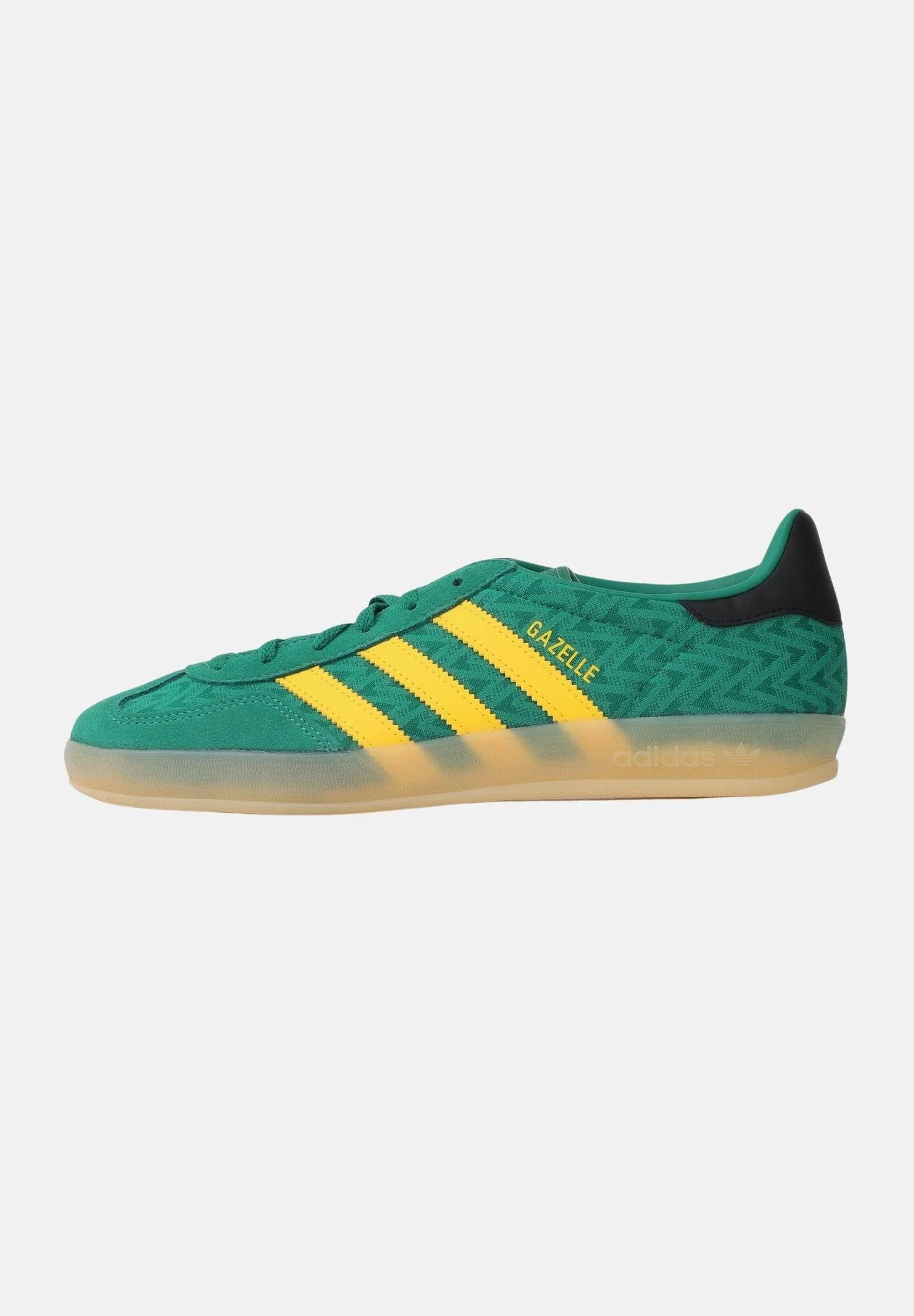Image of ADIDAS ORIGINALS Sneakers Gazelle Indoor verdi e gialle per uomo e donna