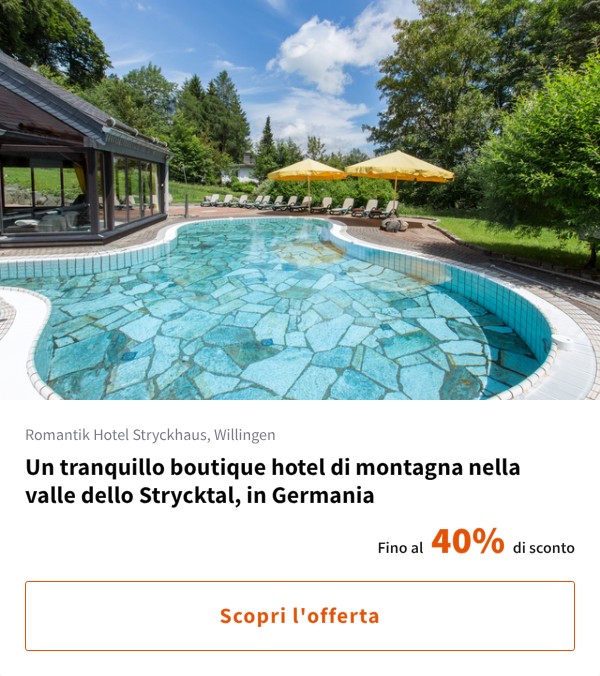 Un tranquillo boutique hotel di montagna nella valle dello Strycktal, in Germania