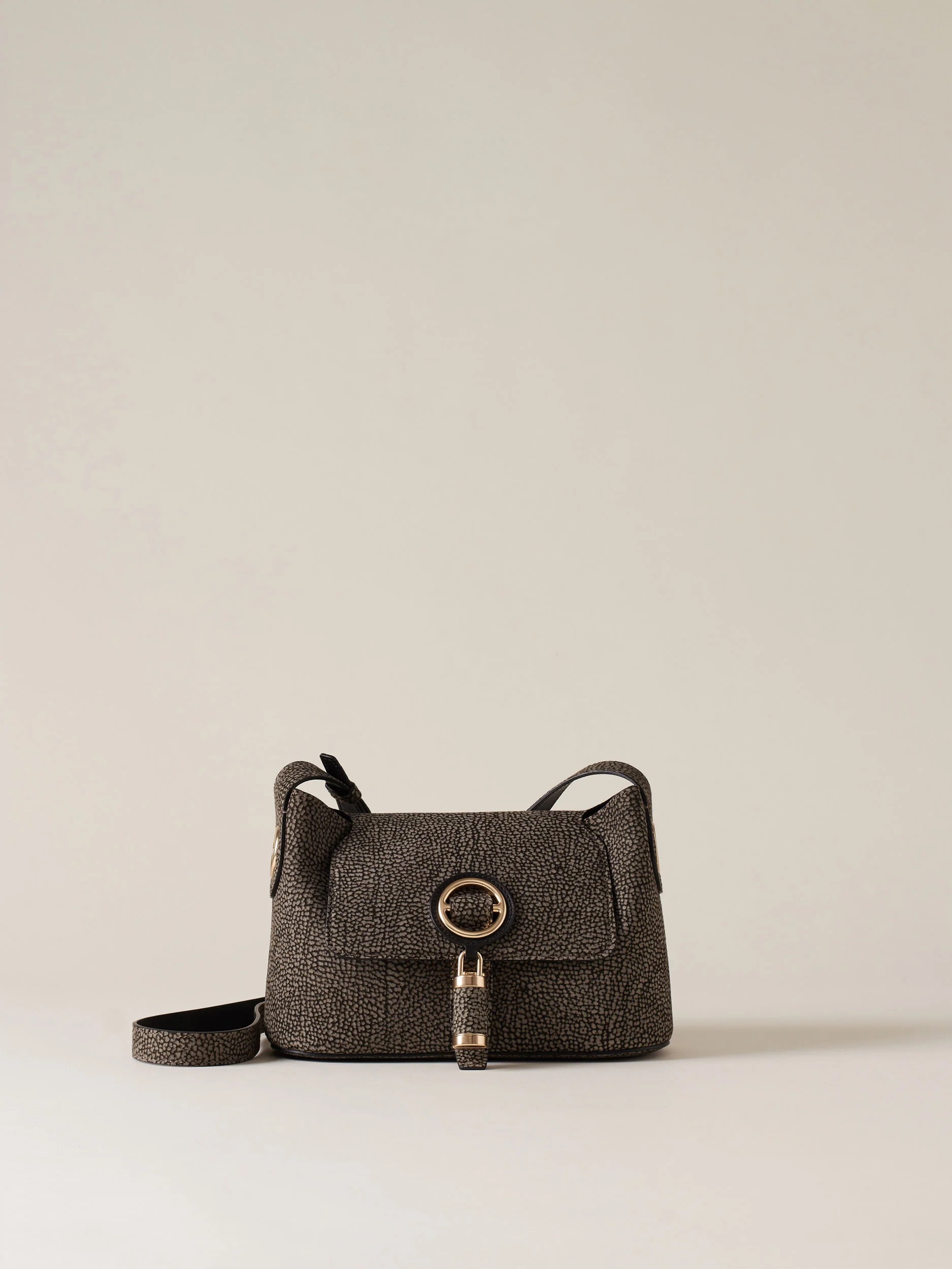 PREMIERE SHOULDER BAG SMALL Op Suede Shoulder bag