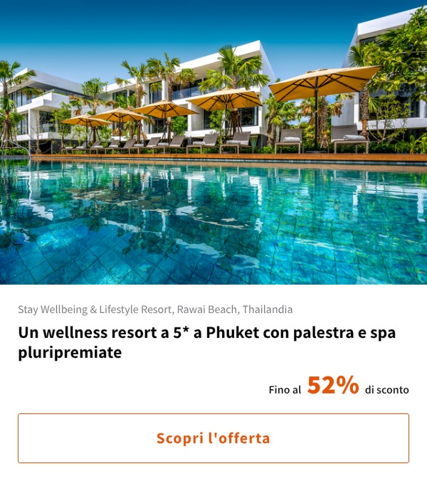 Un wellness resort a 5* a Phuket con palestra e spa pluripremiate