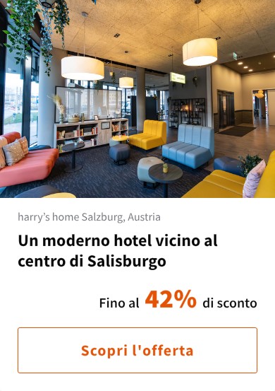 Un moderno hotel vicino al centro di Salisburgo