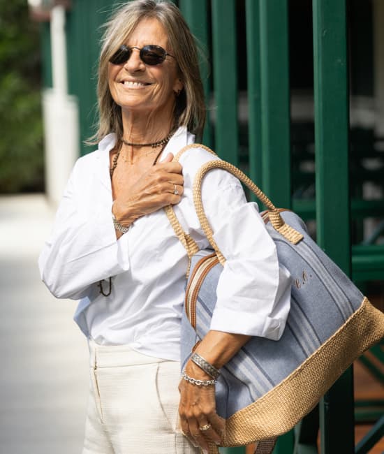 My Style Bags - Borsone da Viaggio London Smart Antibes in Carta da Zucchero