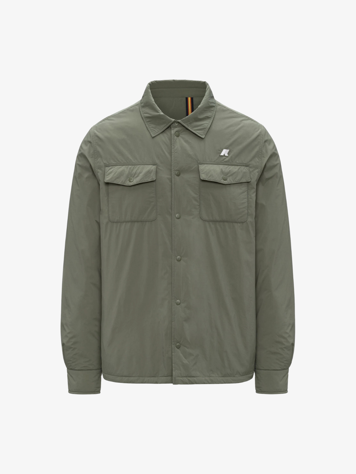 an image of a jacket with a hood and zippers on it