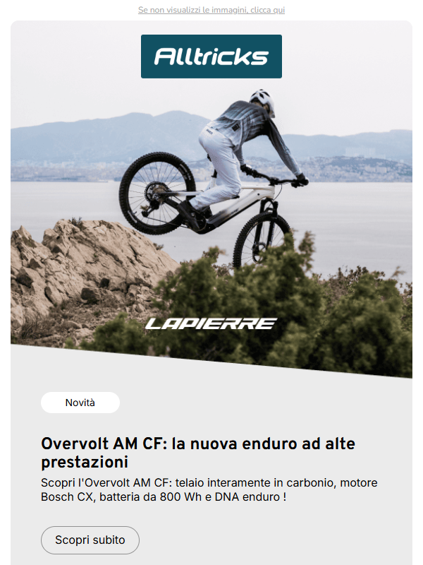 Overvolt AM CF: il DNA enduro passa all’elettrico ⚡