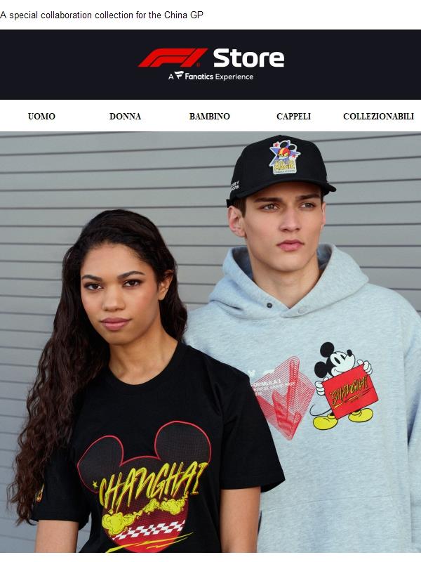Now Live: Disney x F1 Shanghai
