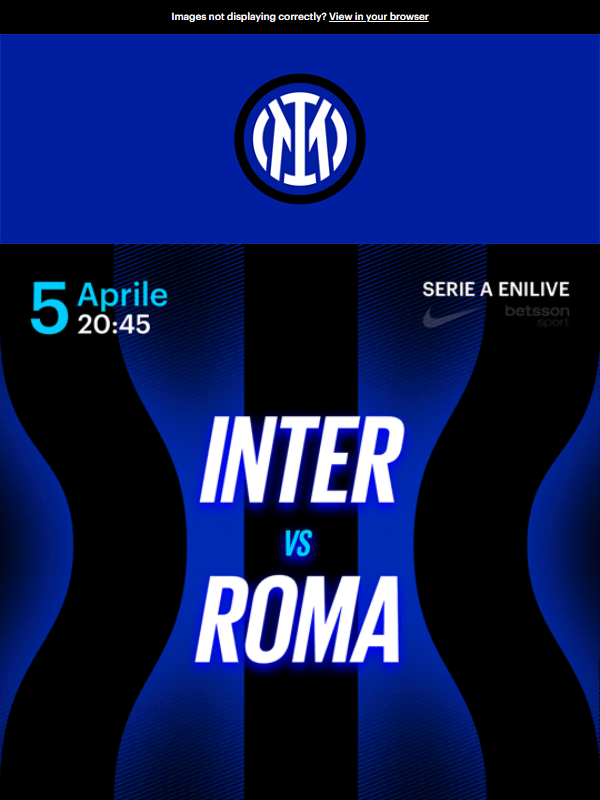 Inter-Roma: al via l’ultima fase della stagione nerazzurra 🏟⚫🔵