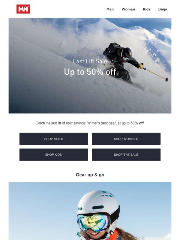 The Last Lift Sale is here