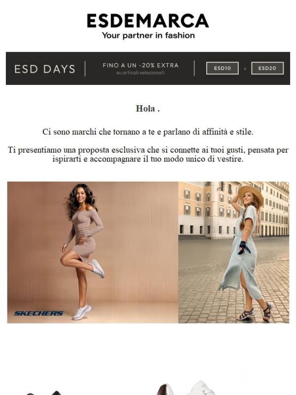 , i tuoi marchi preferiti, riuniti in una selezione esclusiva