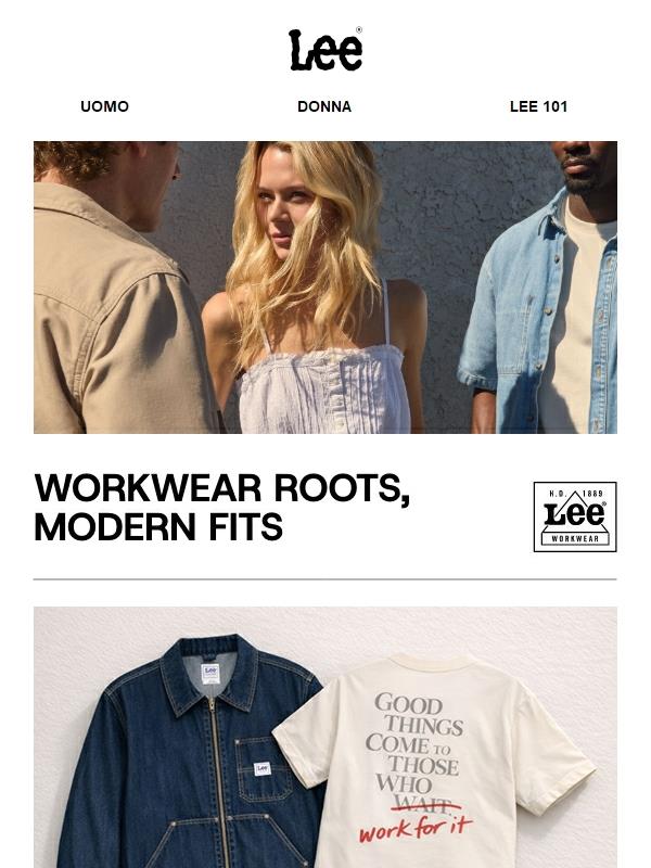 Scopri lo stile Workwear heritage della nuova collezione