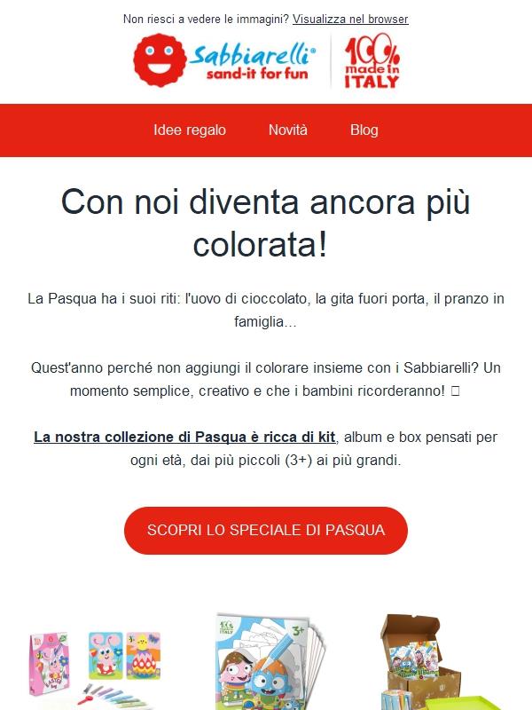 🐣 Pasqua con i Sabbiarelli