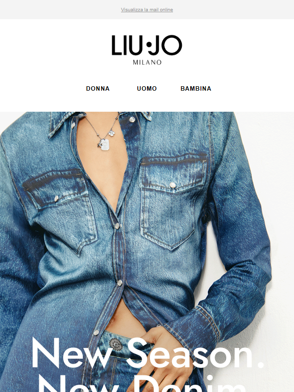 Nuova Stagione. Nuovo Denim.