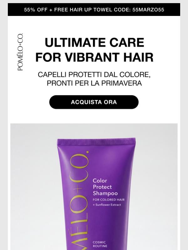 Pronta per la primavera? Proteggi il colore dei tuoi capelli