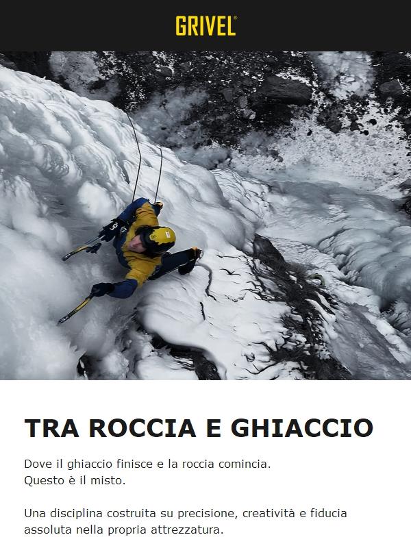 Dove il Ghiaccio Finisce E la Roccia Comincia.