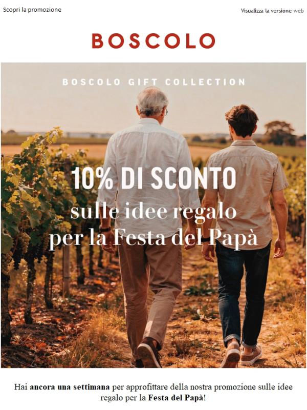 Festa del Papà: 10% di sconto sulle idee regalo