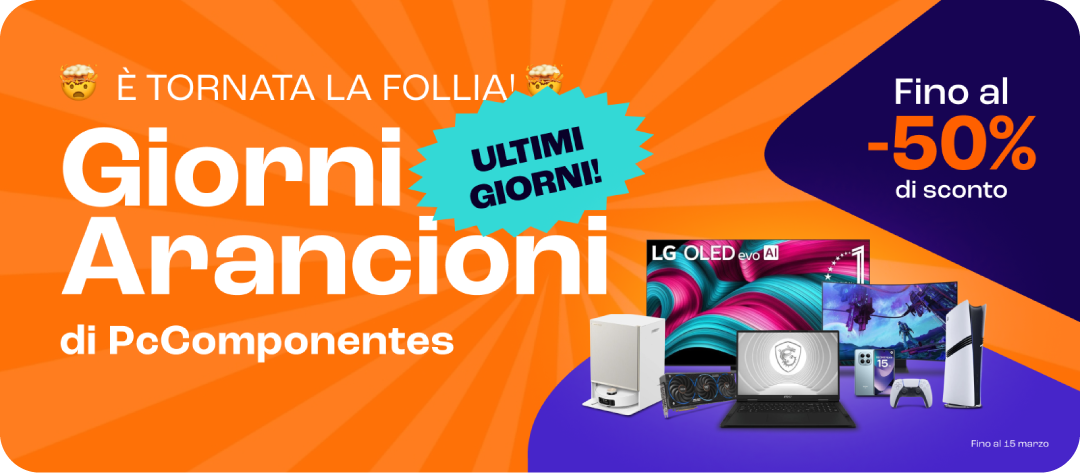 Orange Days di PcComponentes